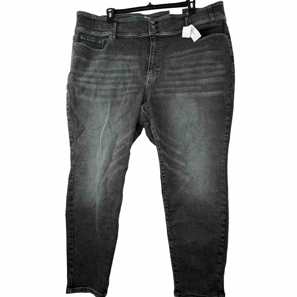Lane Bryant Jegging Jeans Womens plus 28 Black Ultra High Rise Stretch